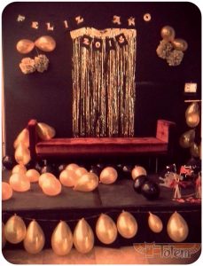 Decoración cena noche vieja